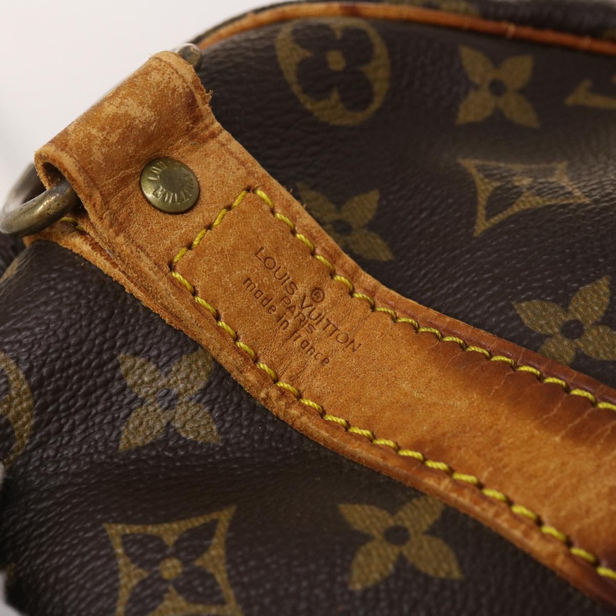LOUIS VUITTON Monogram Keepall Bandouliere 50 Boston Bag M41416 LV 44208