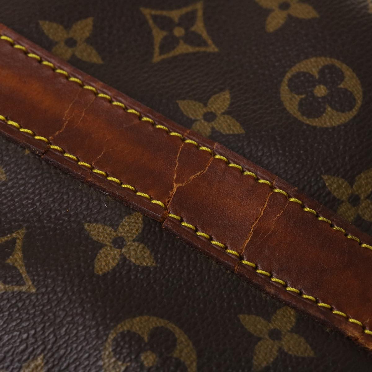 LOUIS VUITTON Monogram Keepall Bandouliere 50 Boston Bag M41416 LV 44208