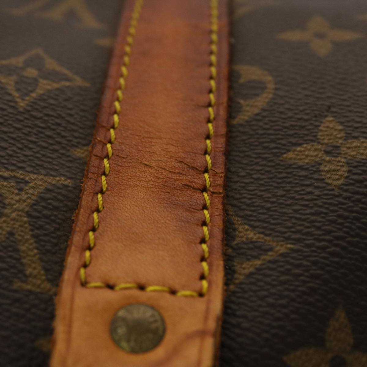 LOUIS VUITTON Monogram Keepall Bandouliere 50 Boston Bag M41416 LV 44208