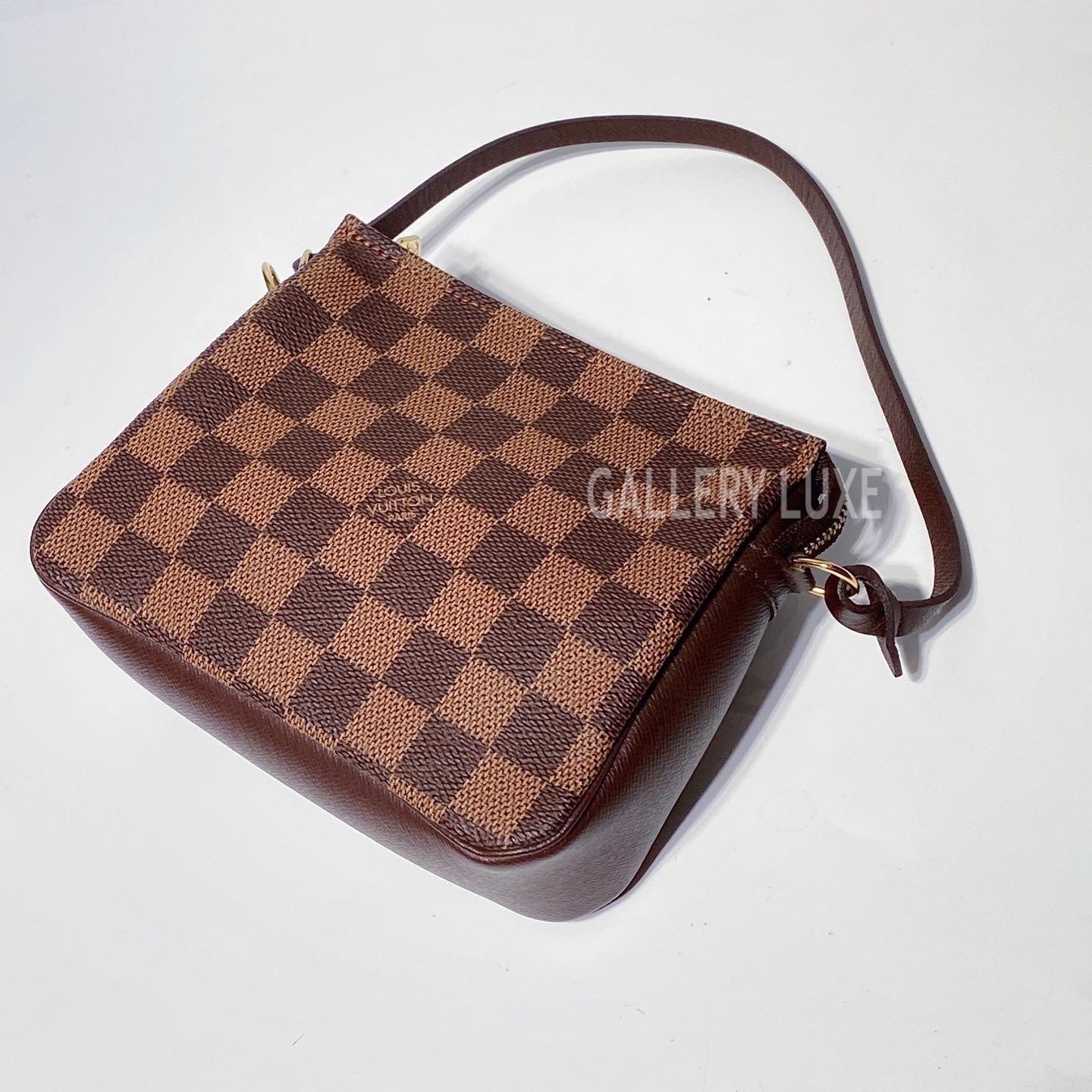 No.3366-Louis Vuitton Damier Ebene Trousse Pochette