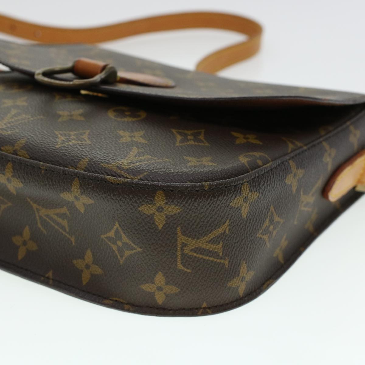LOUIS VUITTON Monogram Saint Cloud GM Shoulder Bag M51242 LV 44222