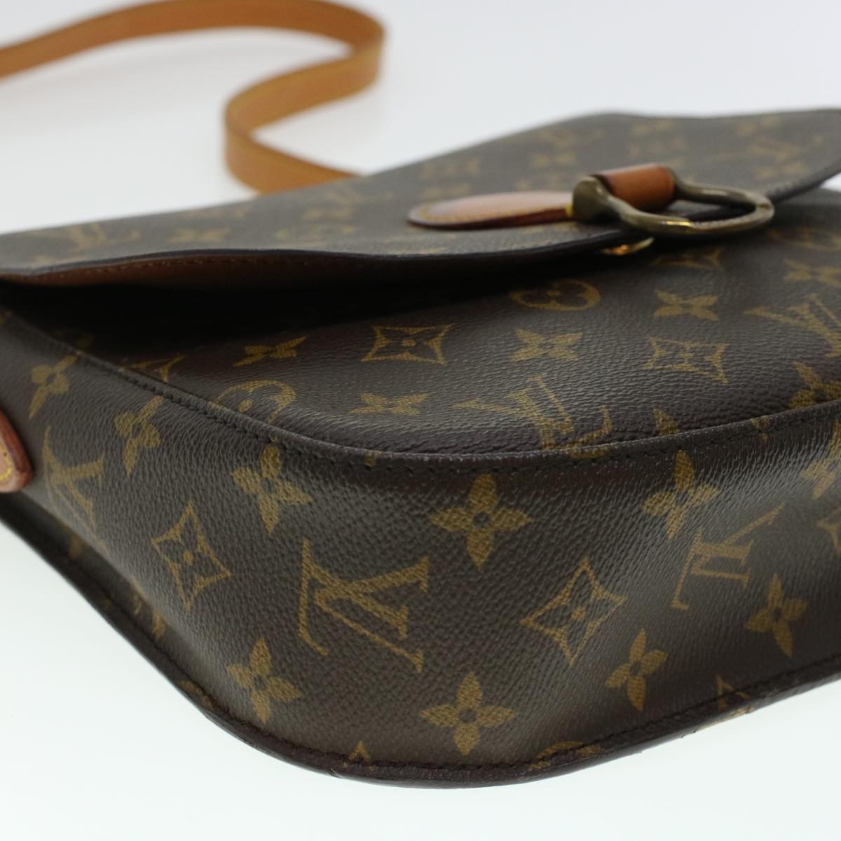 LOUIS VUITTON Monogram Saint Cloud GM Shoulder Bag M51242 LV 44222