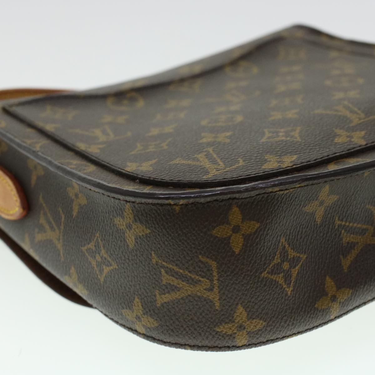 LOUIS VUITTON Monogram Saint Cloud GM Shoulder Bag M51242 LV 44222