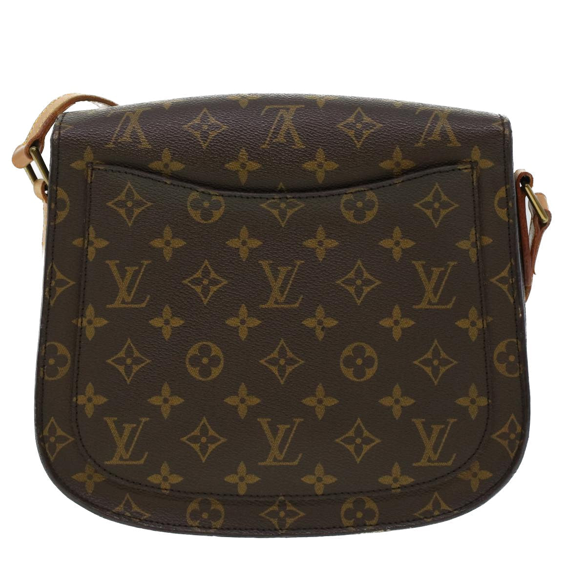 LOUIS VUITTON Monogram Saint Cloud GM Shoulder Bag M51242 LV 44222