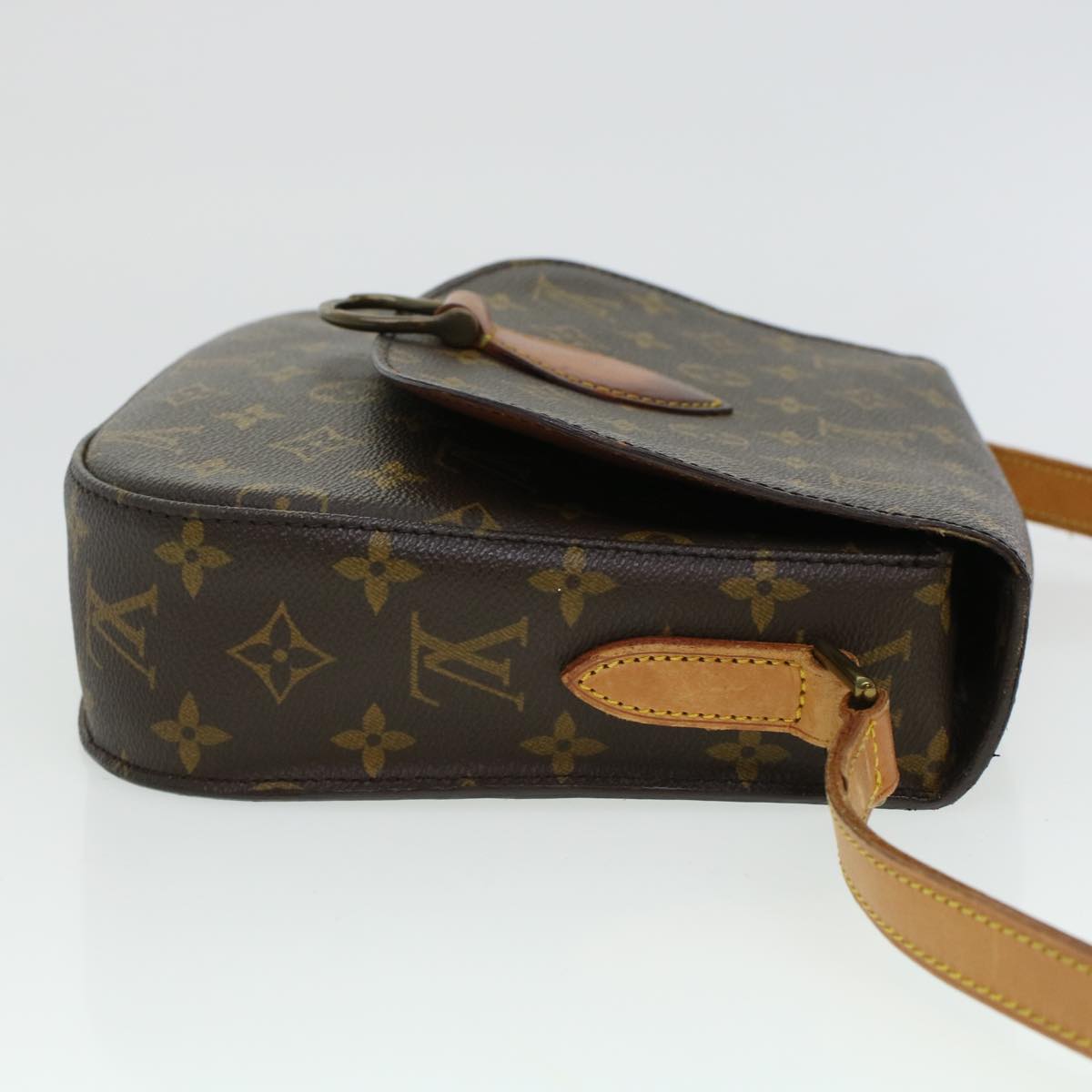 LOUIS VUITTON Monogram Saint Cloud GM Shoulder Bag M51242 LV 44222