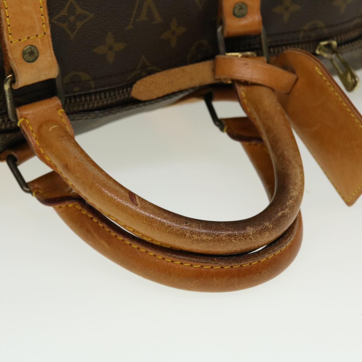 LOUIS VUITTON Monogram Keepall 55 Boston Bag M41424 LV 44228
