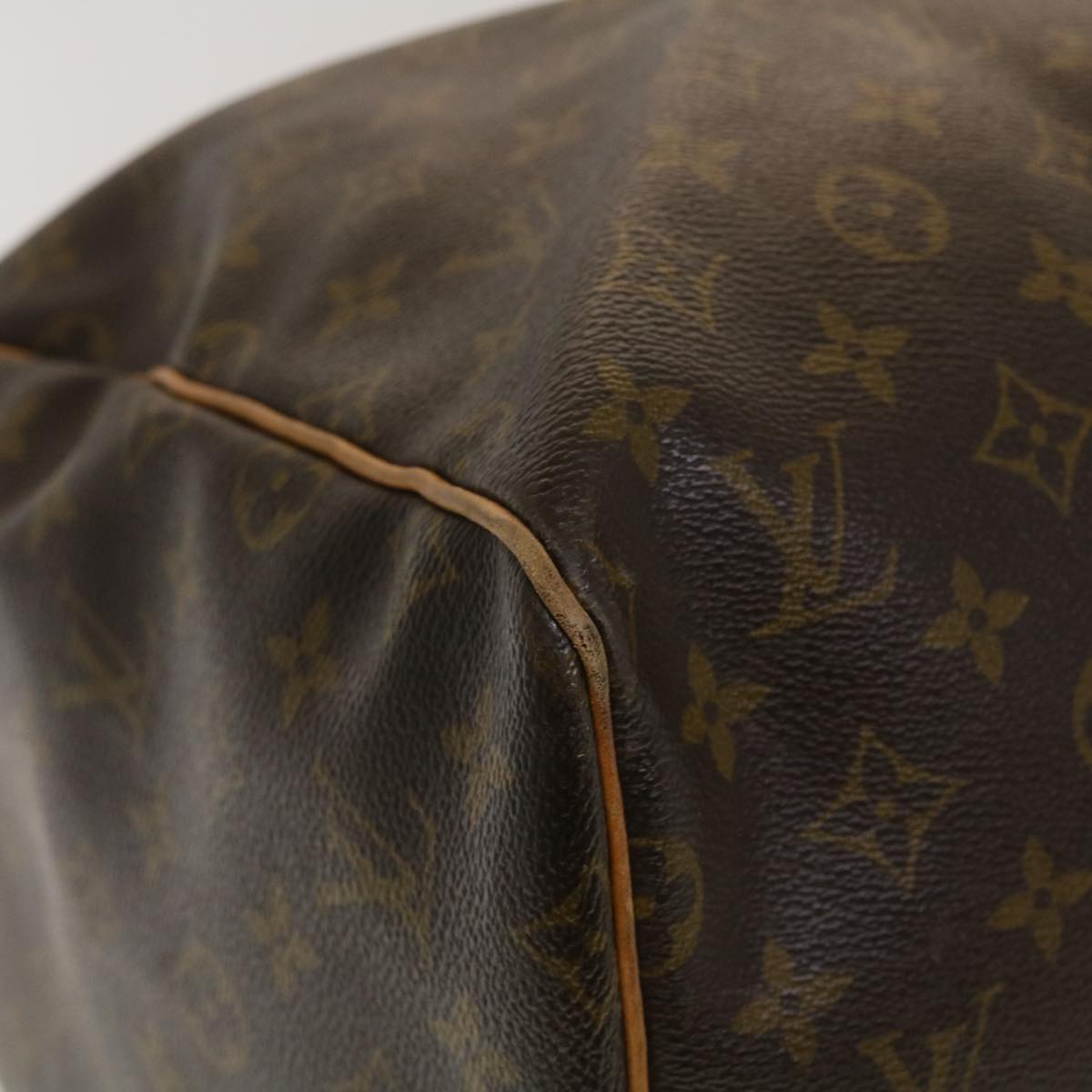 LOUIS VUITTON Monogram Keepall 55 Boston Bag M41424 LV 44228