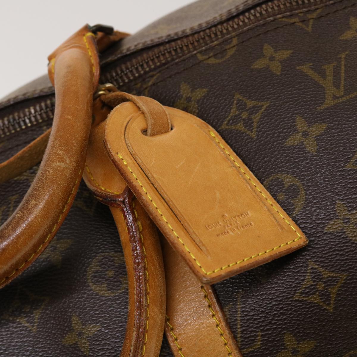LOUIS VUITTON Monogram Keepall 55 Boston Bag M41424 LV 44228