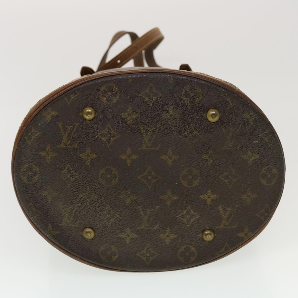 LOUIS VUITTON Monogram Bucket GM Shoulder Bag M42236 LV 44231