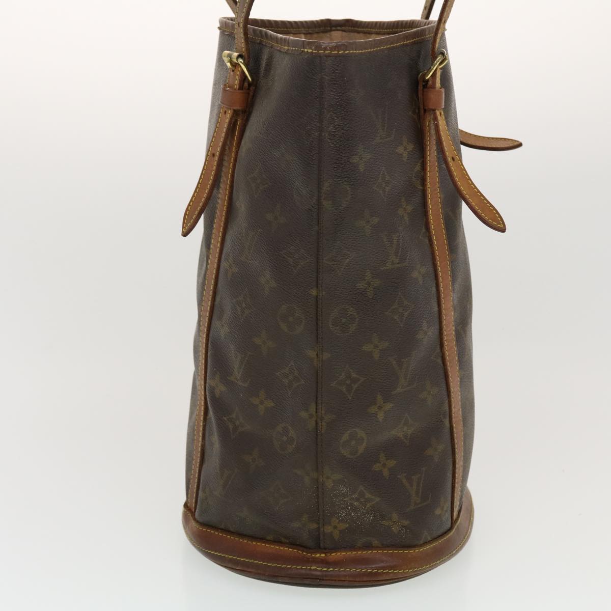 LOUIS VUITTON Monogram Bucket GM Shoulder Bag M42236 LV 44231