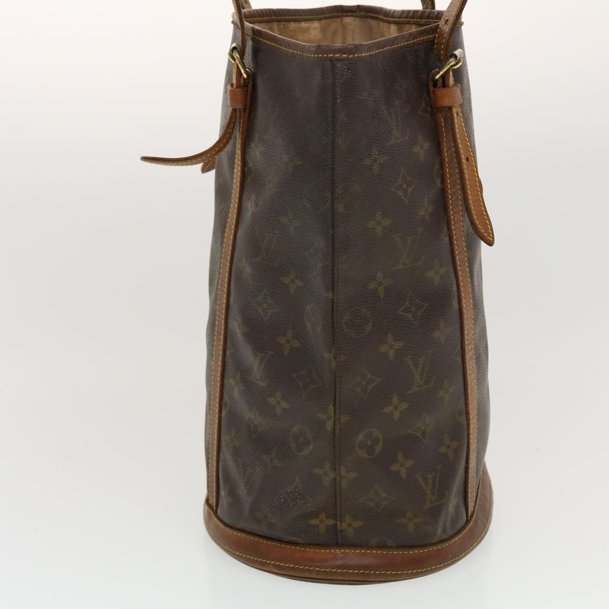 LOUIS VUITTON Monogram Bucket GM Shoulder Bag M42236 LV 44231