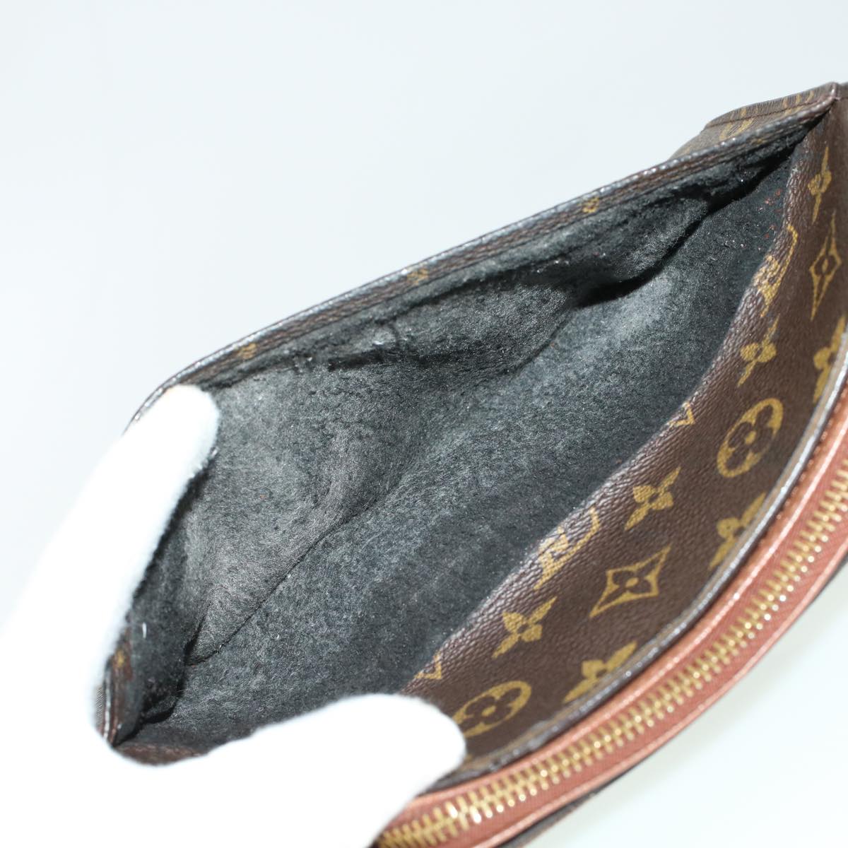 LOUIS VUITTON Monogram Orsay Clutch Bag M51790 LV 44236