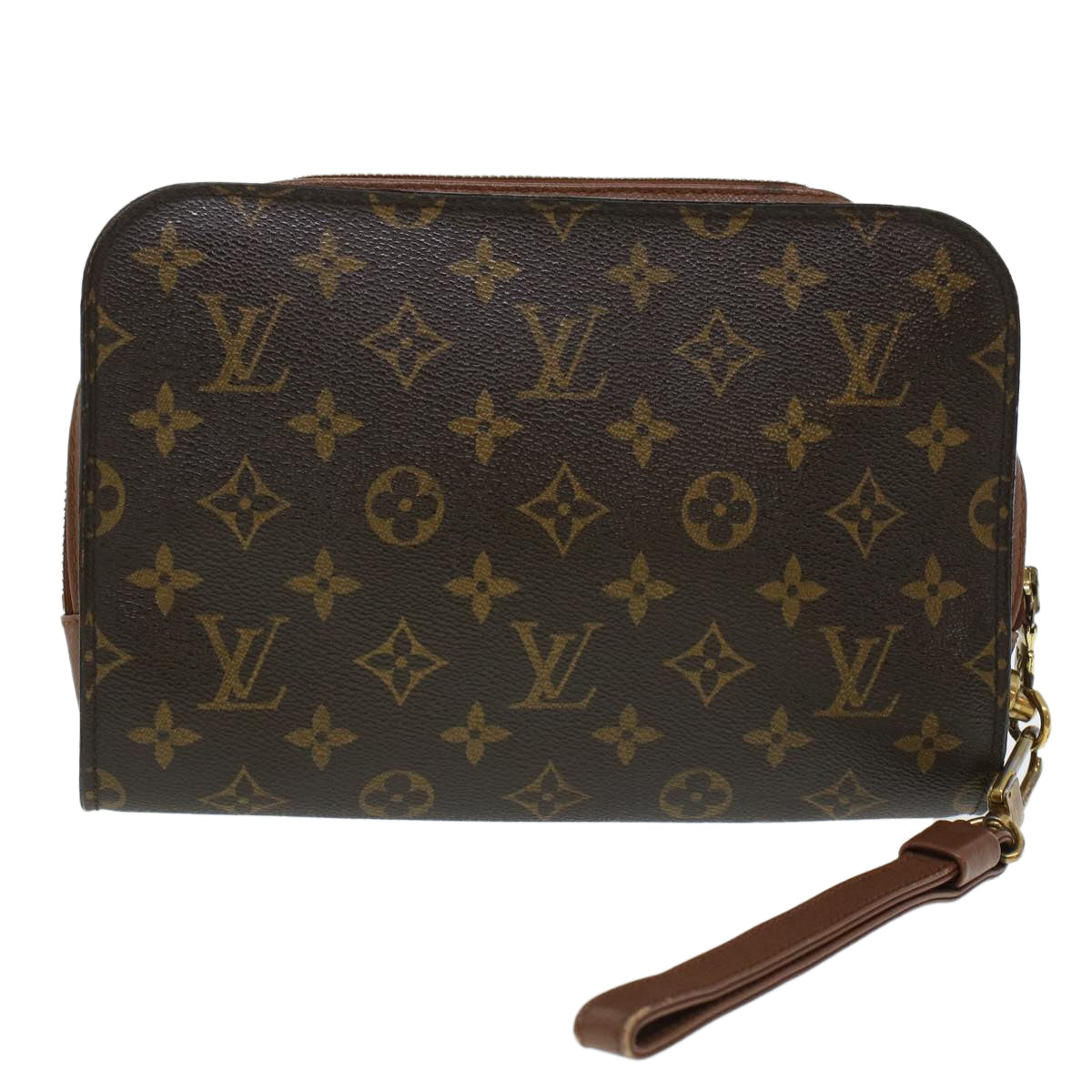LOUIS VUITTON Monogram Orsay Clutch Bag M51790 LV 44236