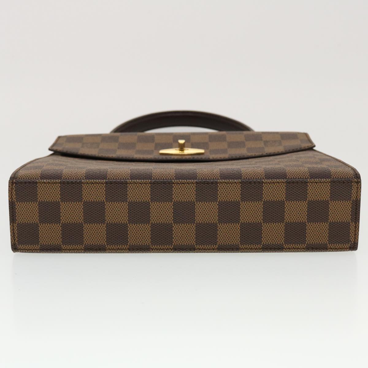 LOUIS VUITTON Damier Ebene Malesherbes Hand Bag N51379 LV 44244