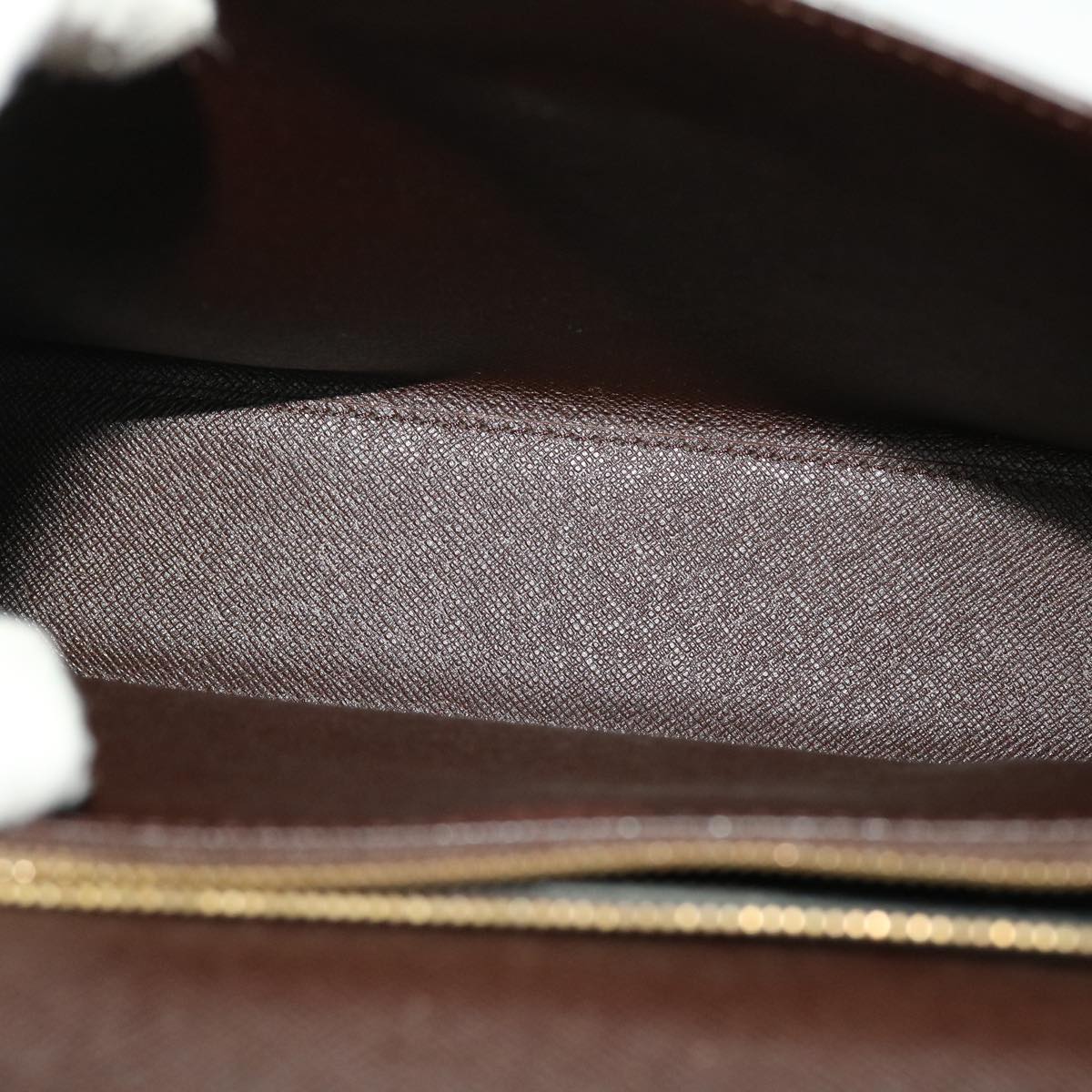 LOUIS VUITTON Damier Ebene Malesherbes Hand Bag N51379 LV 44244