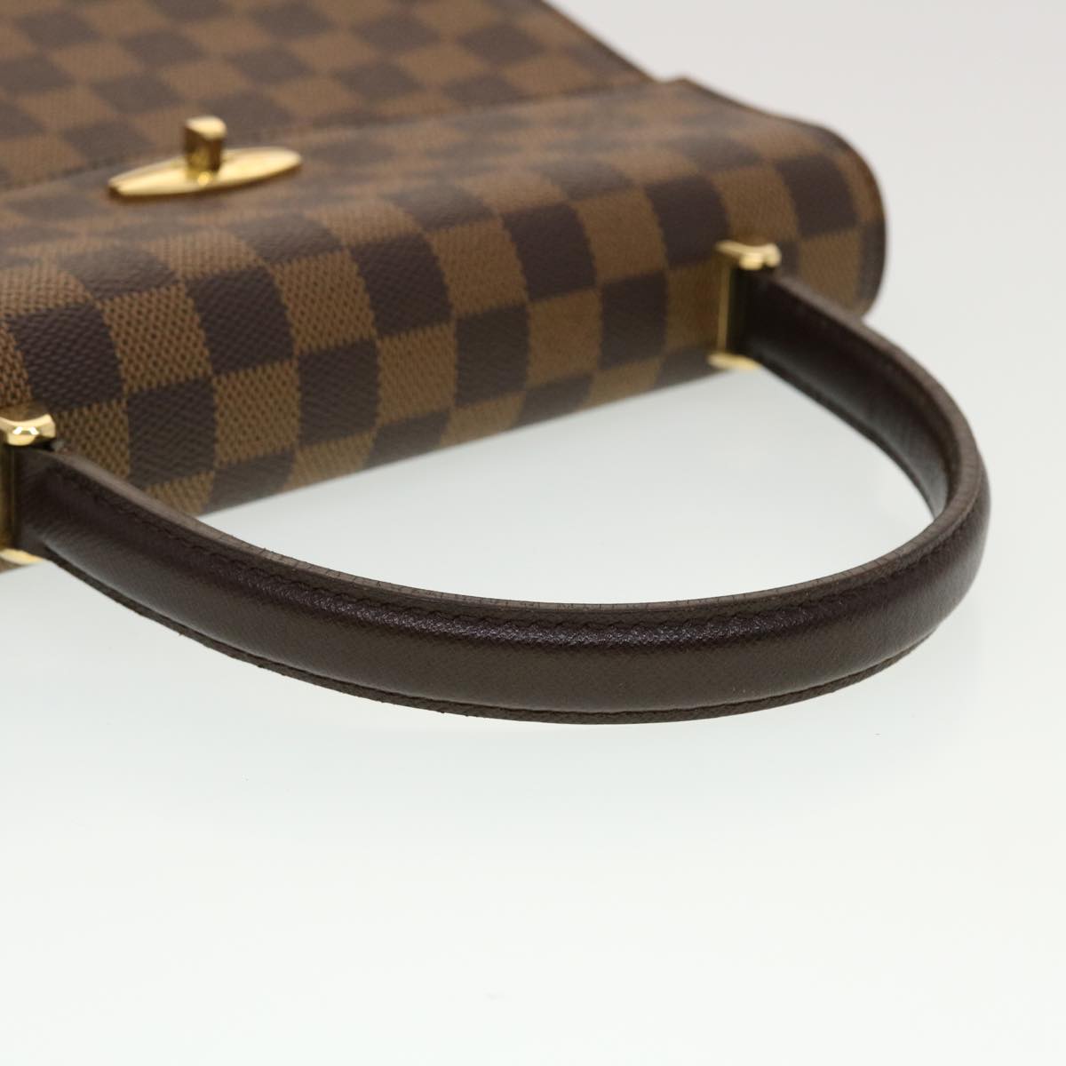 LOUIS VUITTON Damier Ebene Malesherbes Hand Bag N51379 LV 44244