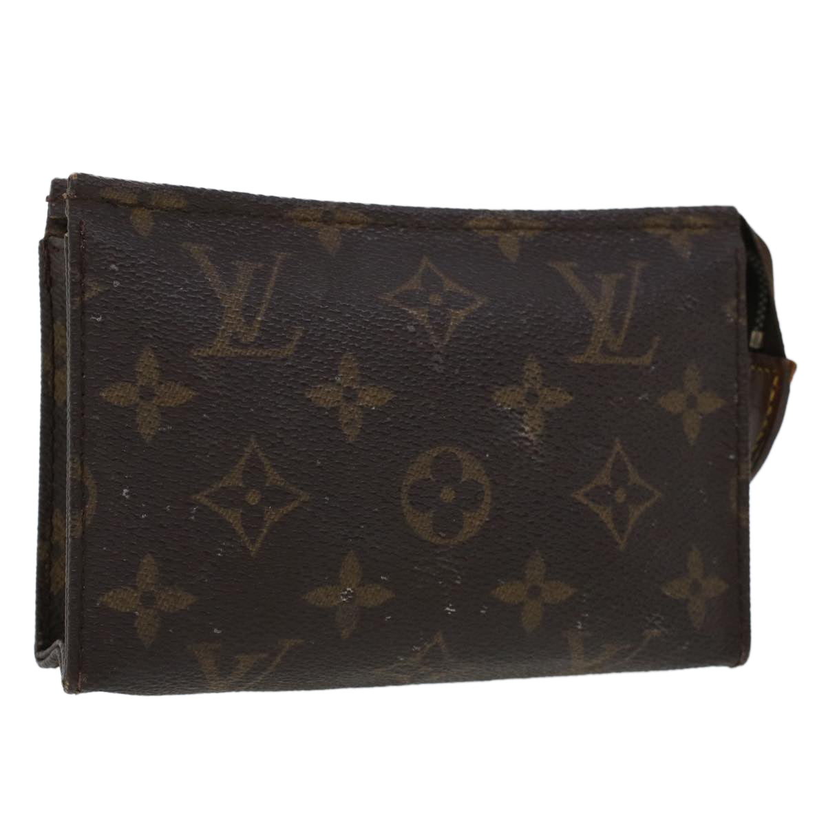 LOUIS VUITTON Monogram Poche Toilette 15 Pouch M47546 LV 44282