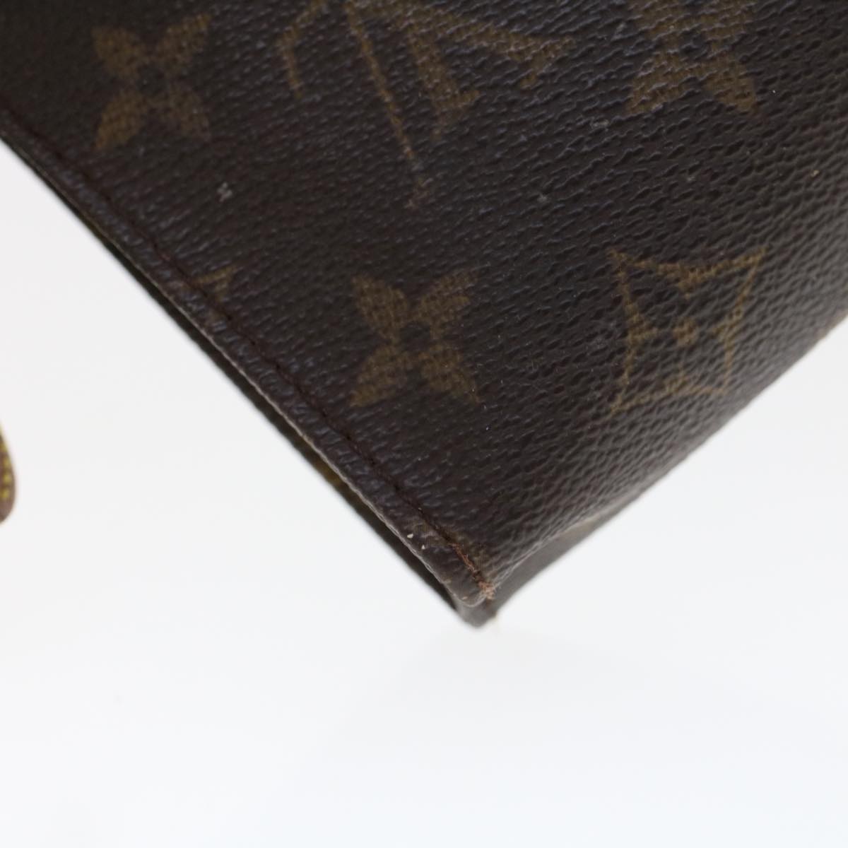 LOUIS VUITTON Monogram Poche Toilette 15 Pouch M47546 LV 44282