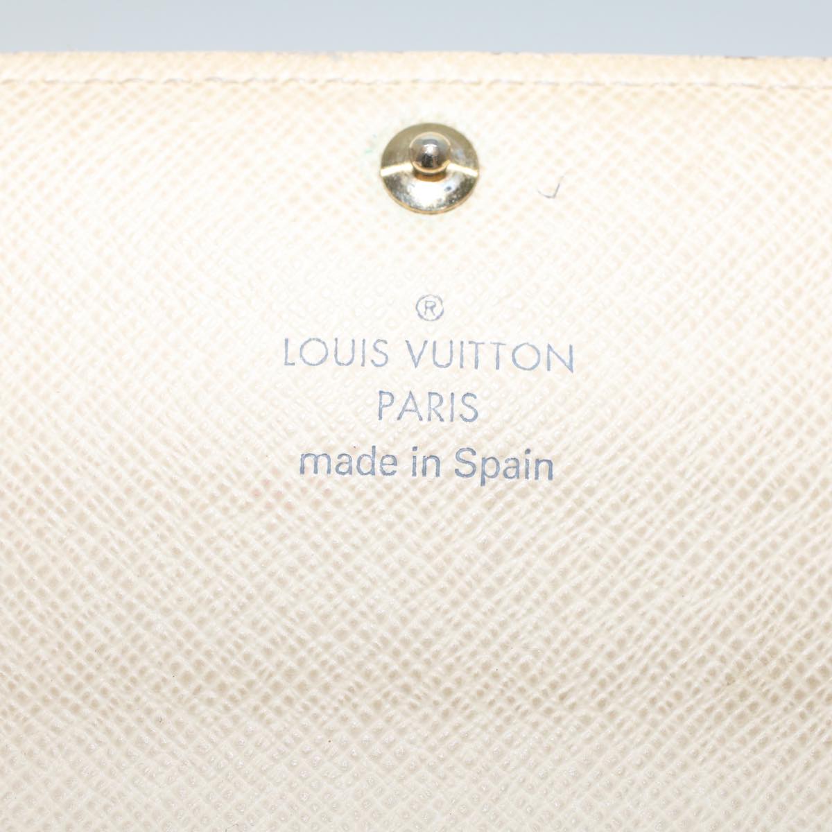 LOUIS VUITTON Damier Azur Portefeuille Sarah Long Wallet N63208 LV 44283