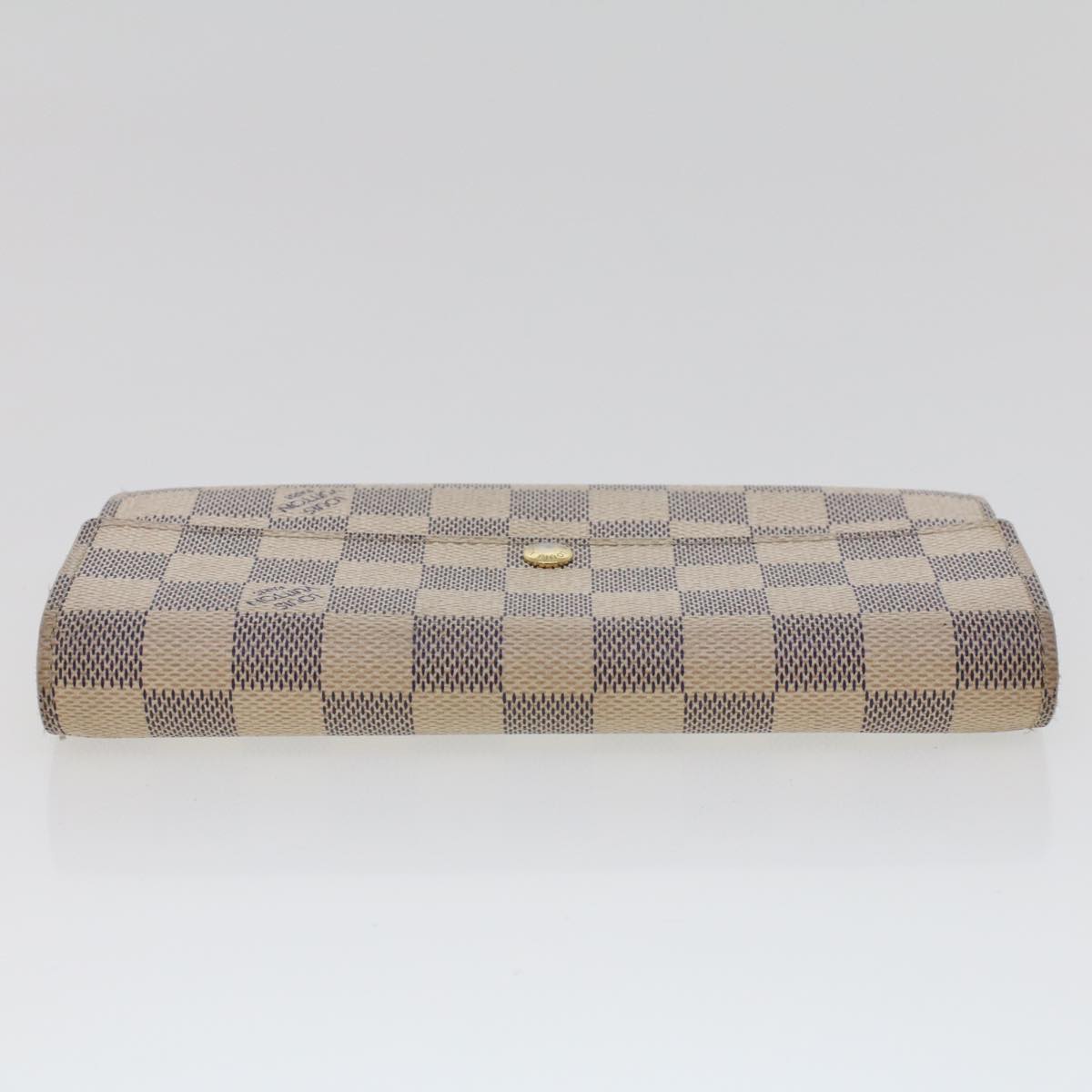 LOUIS VUITTON Damier Azur Portefeuille Sarah Long Wallet N63208 LV 44283