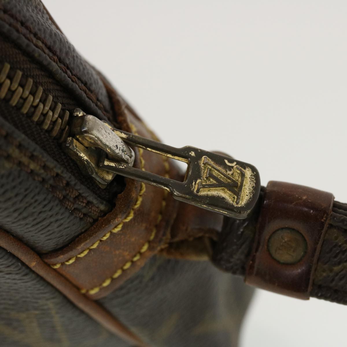 LOUIS VUITTON Monogram Marly Dragonne GM Clutch Bag M51825 LV 44312