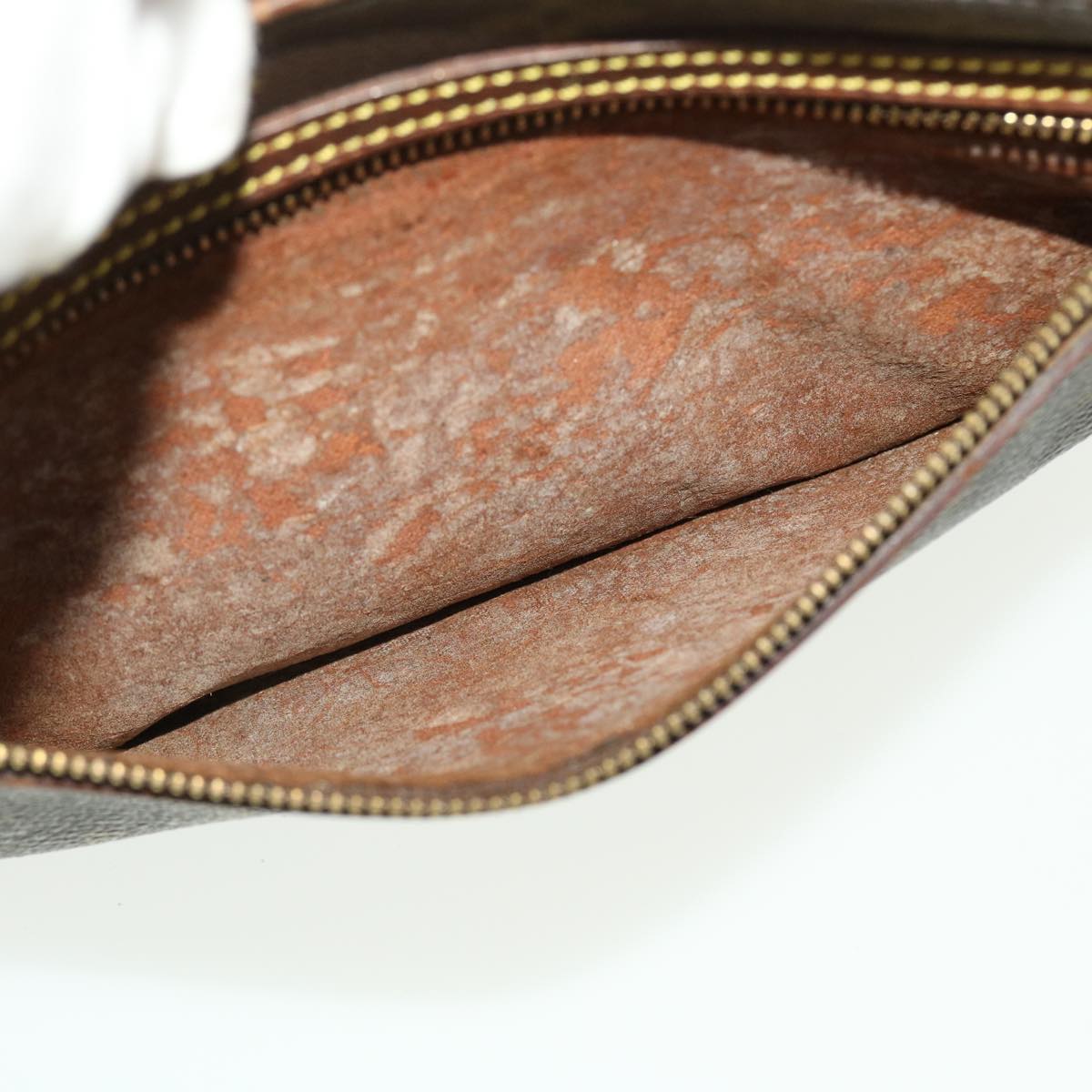 LOUIS VUITTON Monogram Marly Dragonne GM Clutch Bag M51825 LV 44312