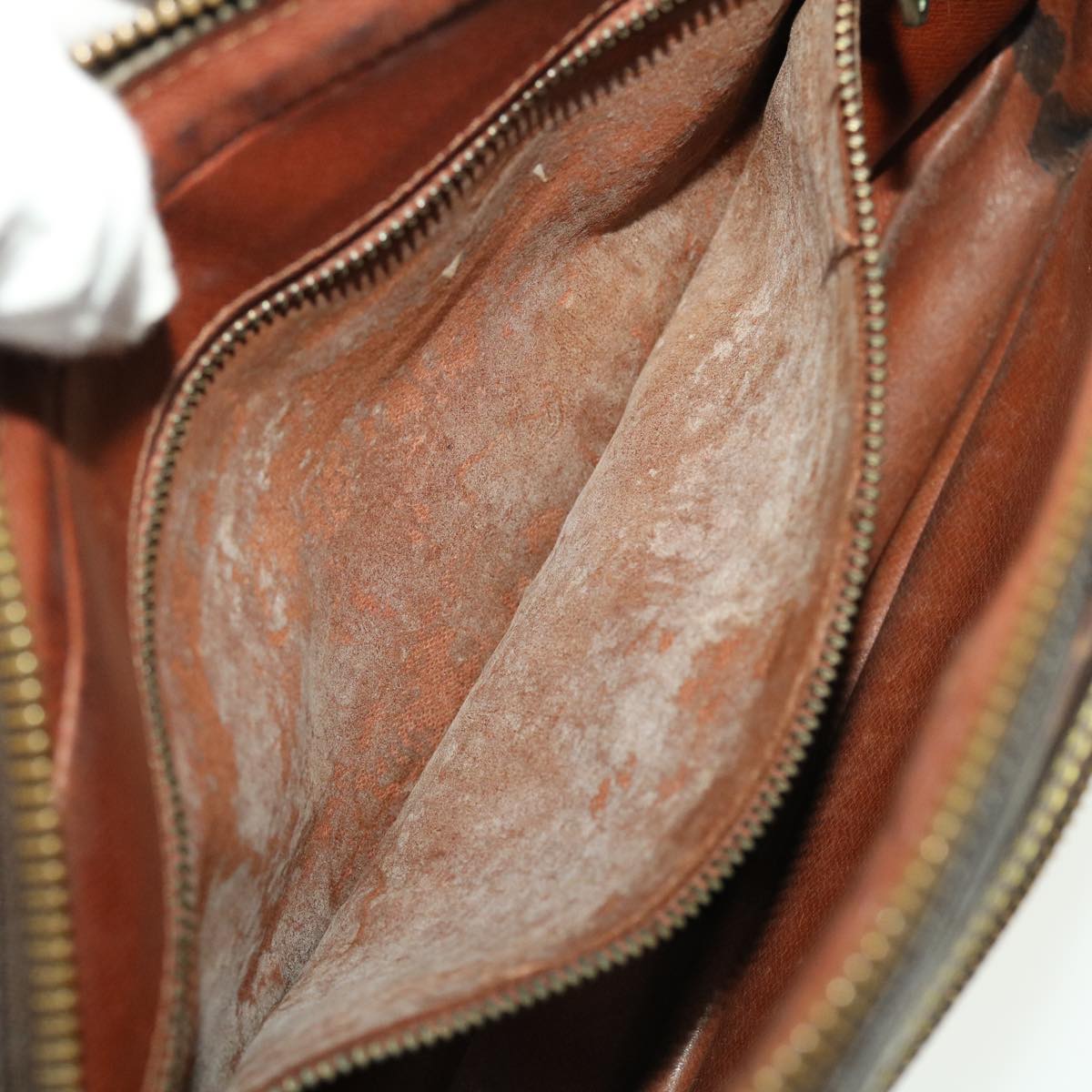 LOUIS VUITTON Monogram Marly Dragonne GM Clutch Bag M51825 LV 44312