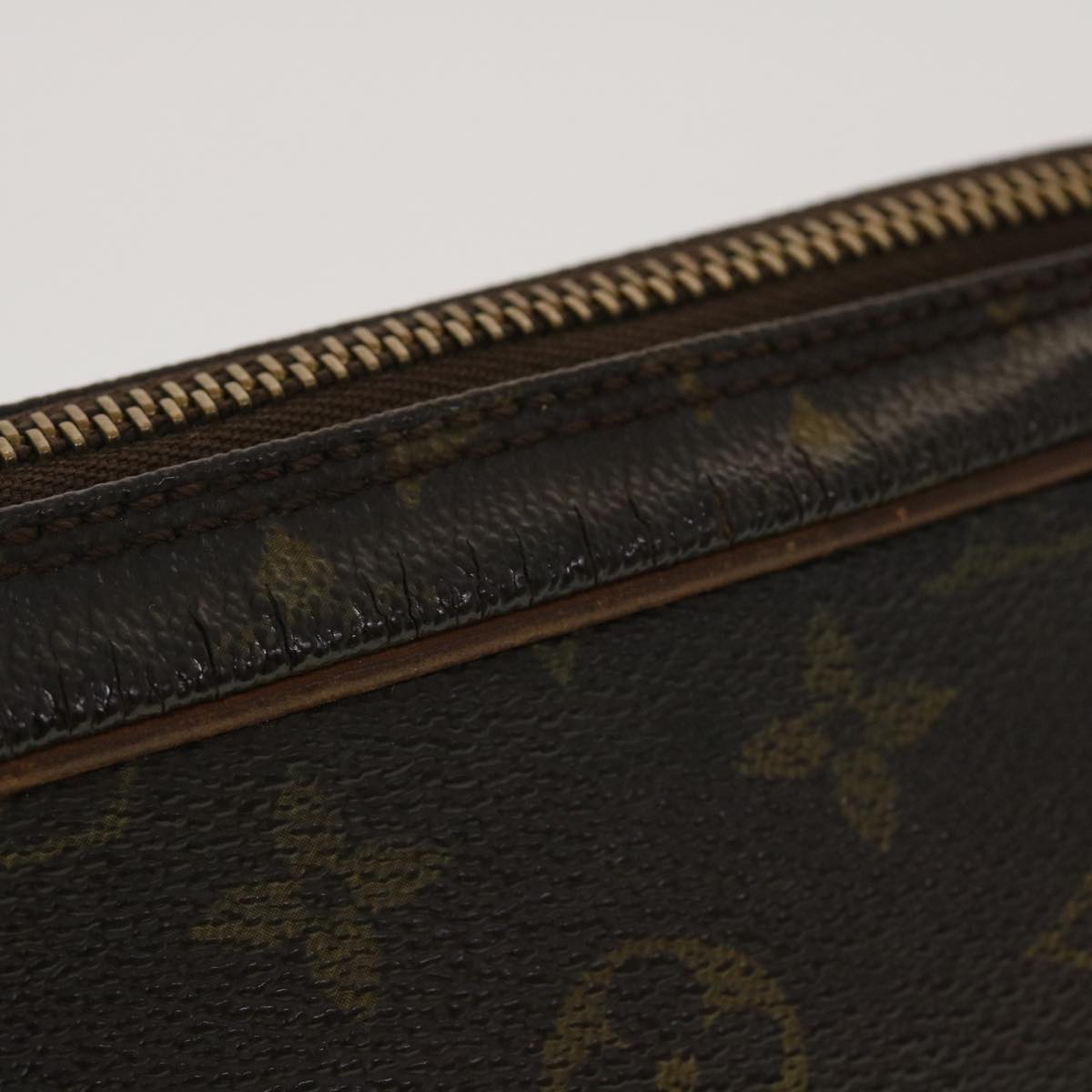 LOUIS VUITTON Monogram Marly Dragonne GM Clutch Bag M51825 LV 44312