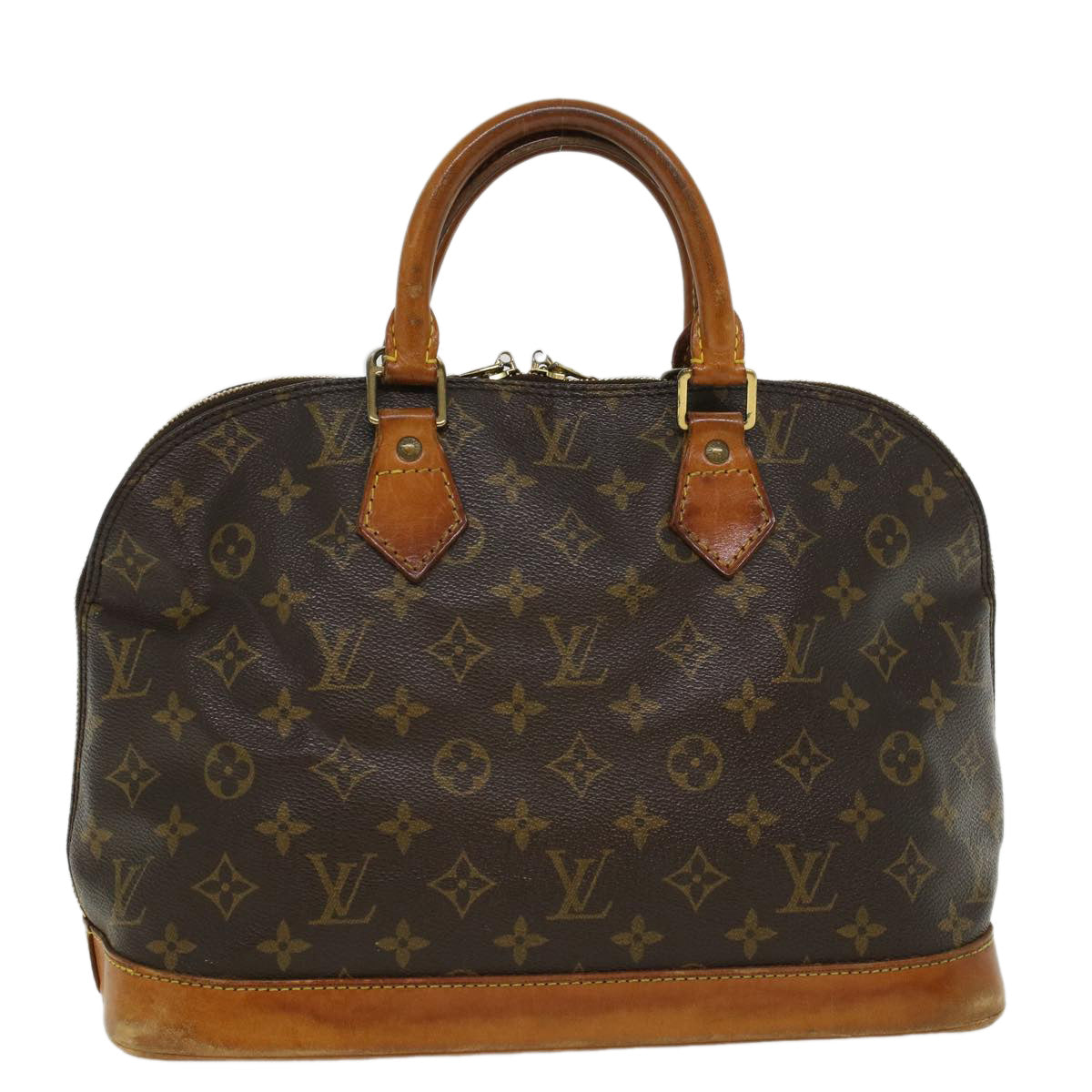 LOUIS VUITTON Monogram Alma Hand Bag M51130 LV 44323