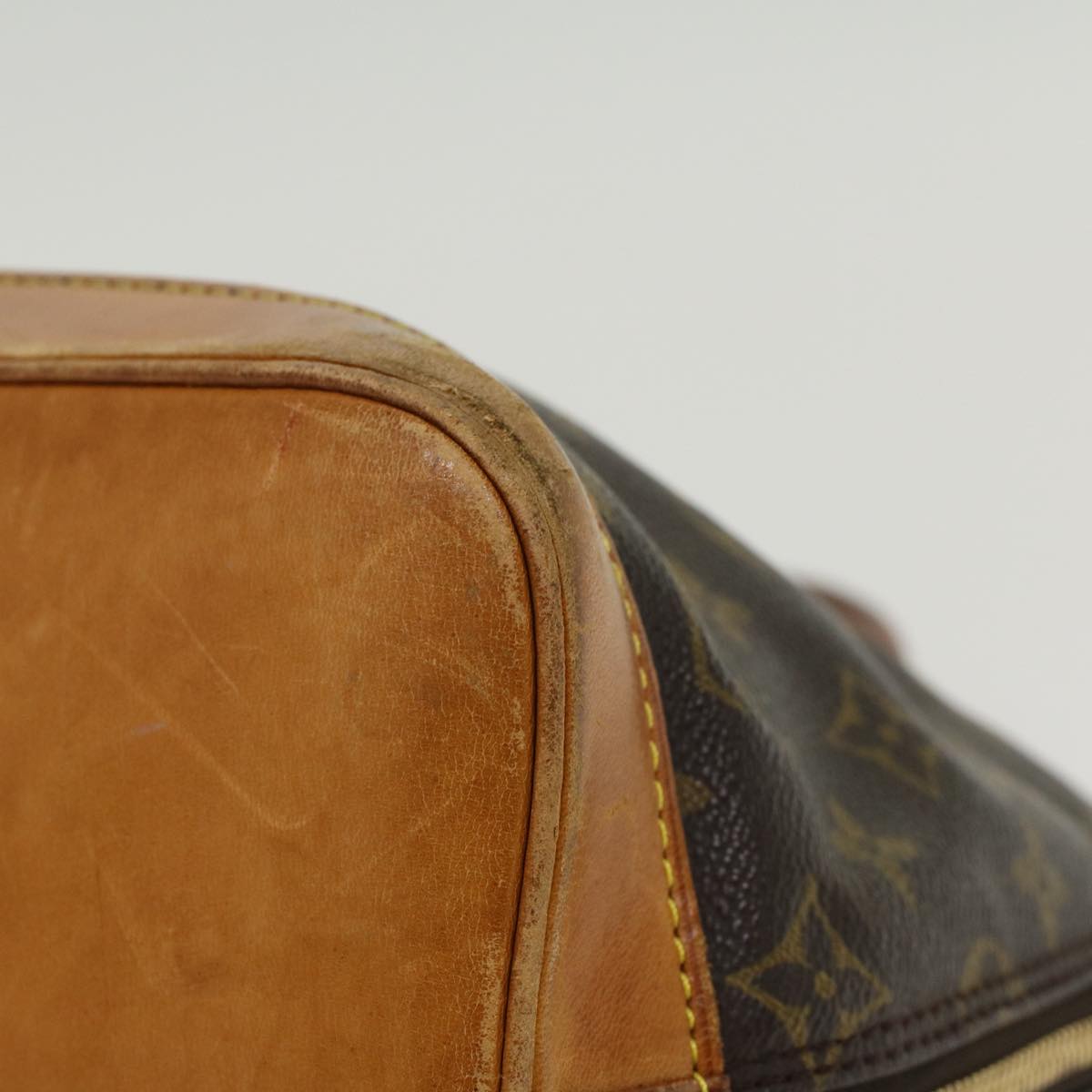 LOUIS VUITTON Monogram Alma Hand Bag M51130 LV 44323