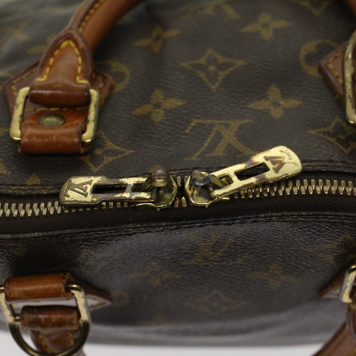 LOUIS VUITTON Monogram Alma Hand Bag M51130 LV 44323