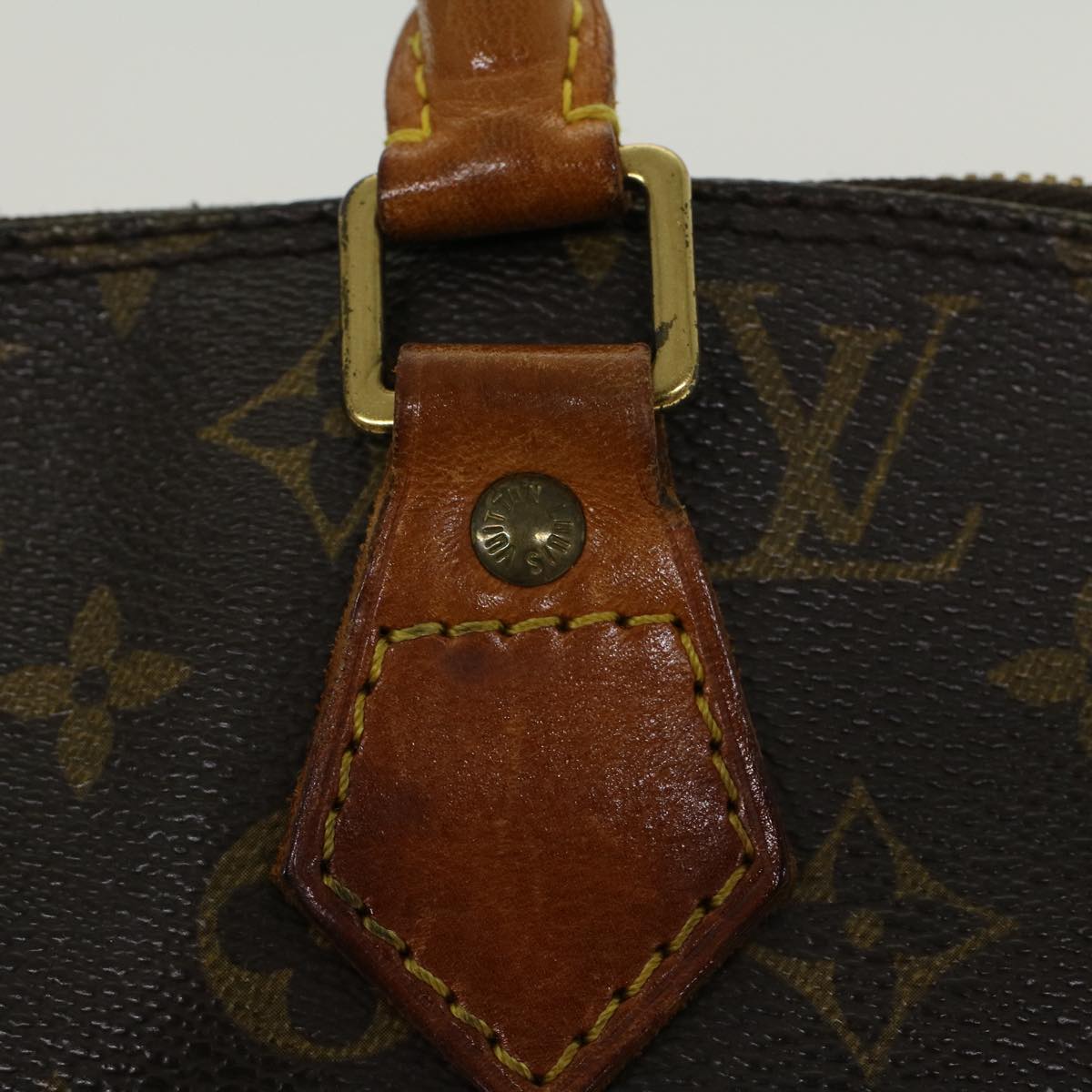 LOUIS VUITTON Monogram Alma Hand Bag M51130 LV 44323