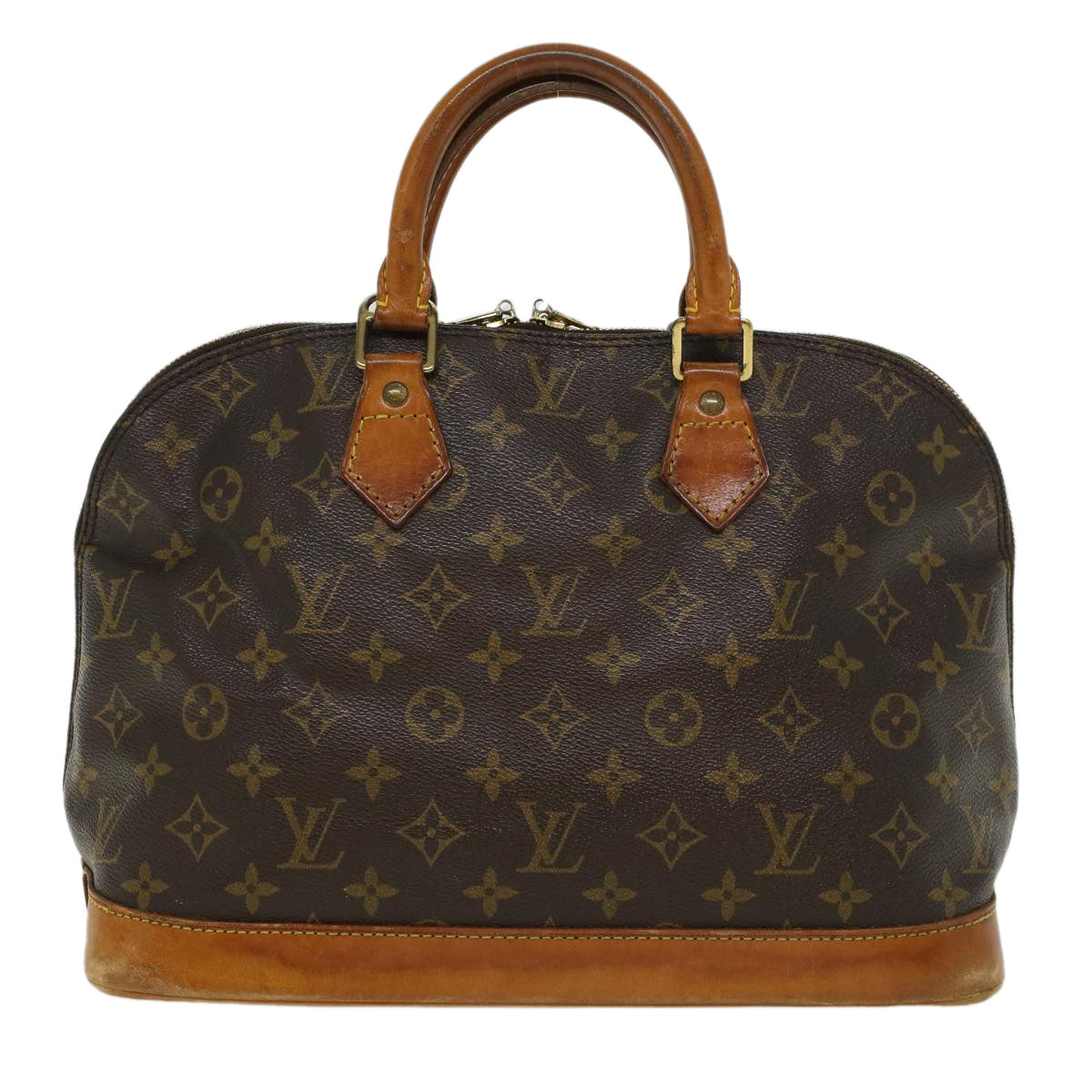 LOUIS VUITTON Monogram Alma Hand Bag M51130 LV 44323