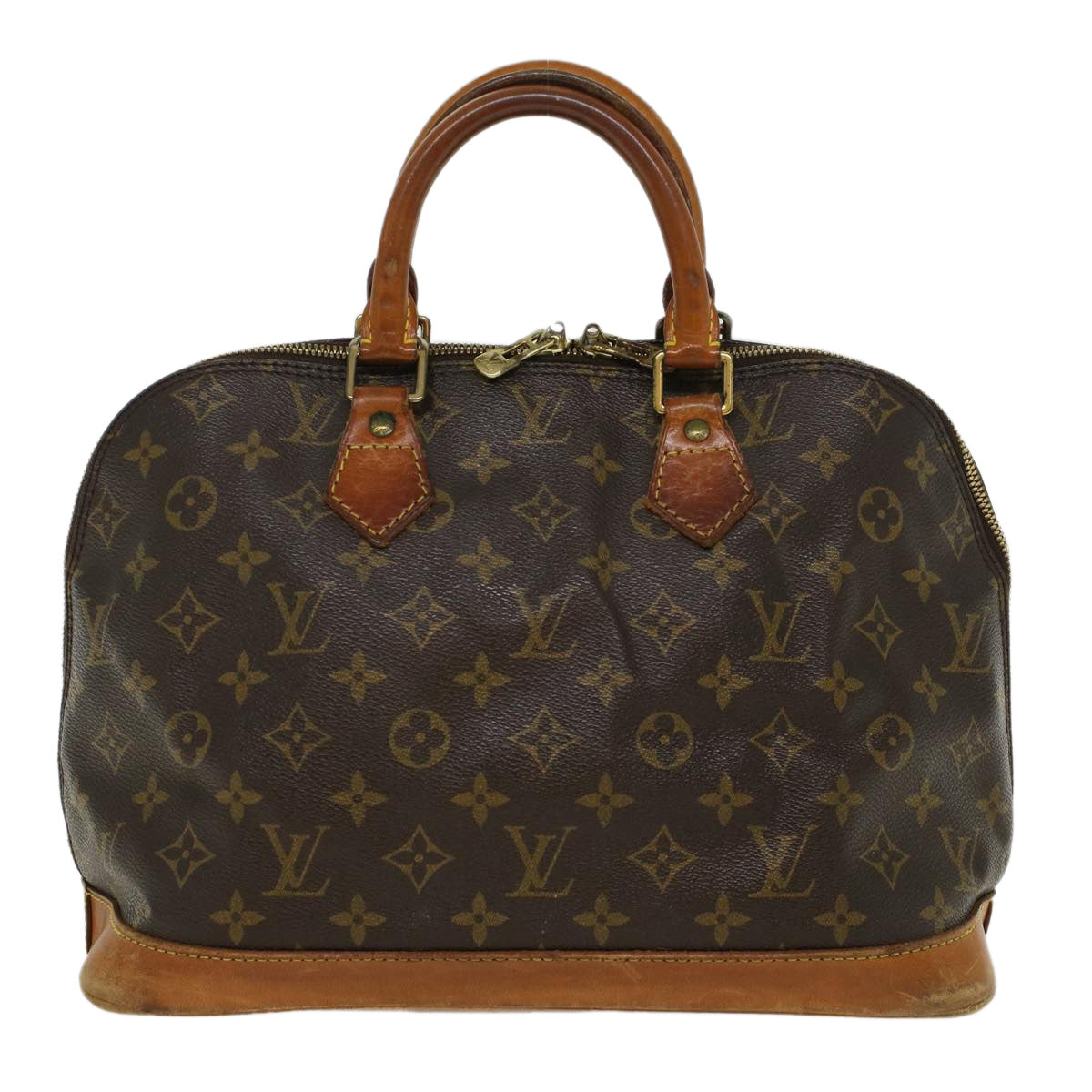 LOUIS VUITTON Monogram Alma Hand Bag M51130 LV 44323
