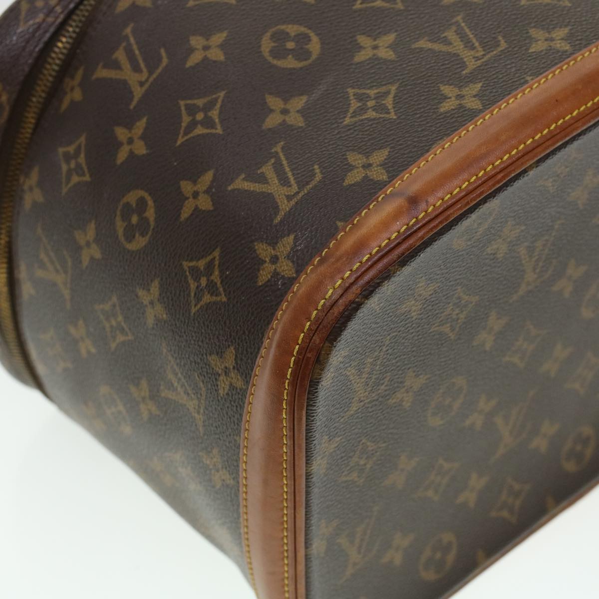 LOUIS VUITTON Monogram Nice Hand Bag 2way M47280 LV 44328