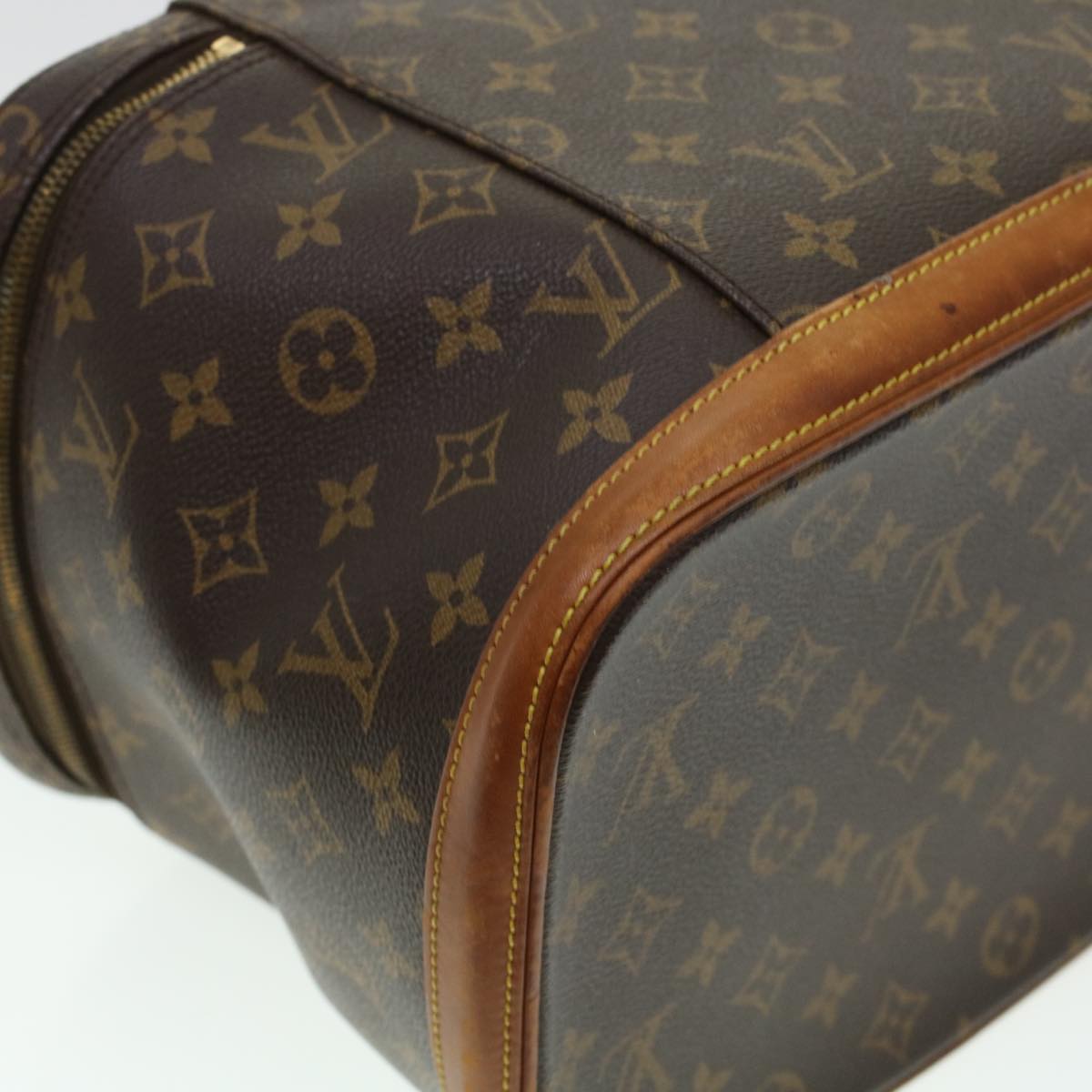LOUIS VUITTON Monogram Nice Hand Bag 2way M47280 LV 44328