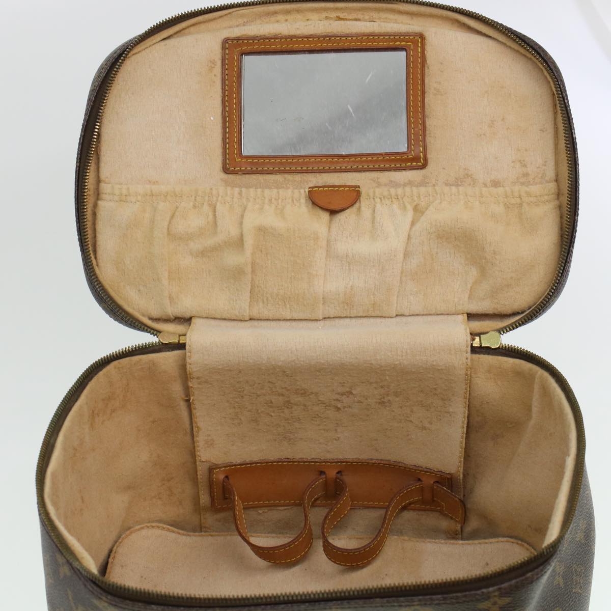 LOUIS VUITTON Monogram Nice Hand Bag 2way M47280 LV 44328