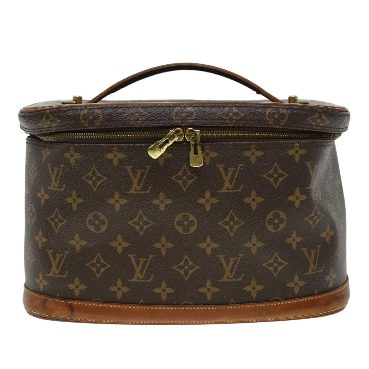LOUIS VUITTON Monogram Nice Hand Bag 2way M47280 LV 44328