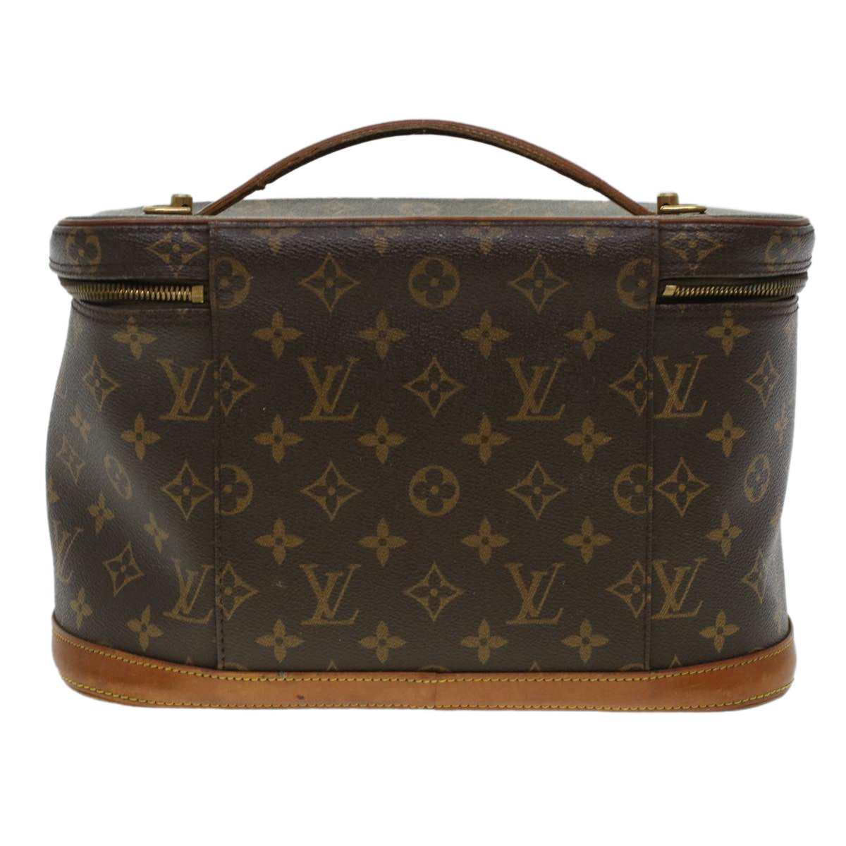 LOUIS VUITTON Monogram Nice Hand Bag 2way M47280 LV 44328