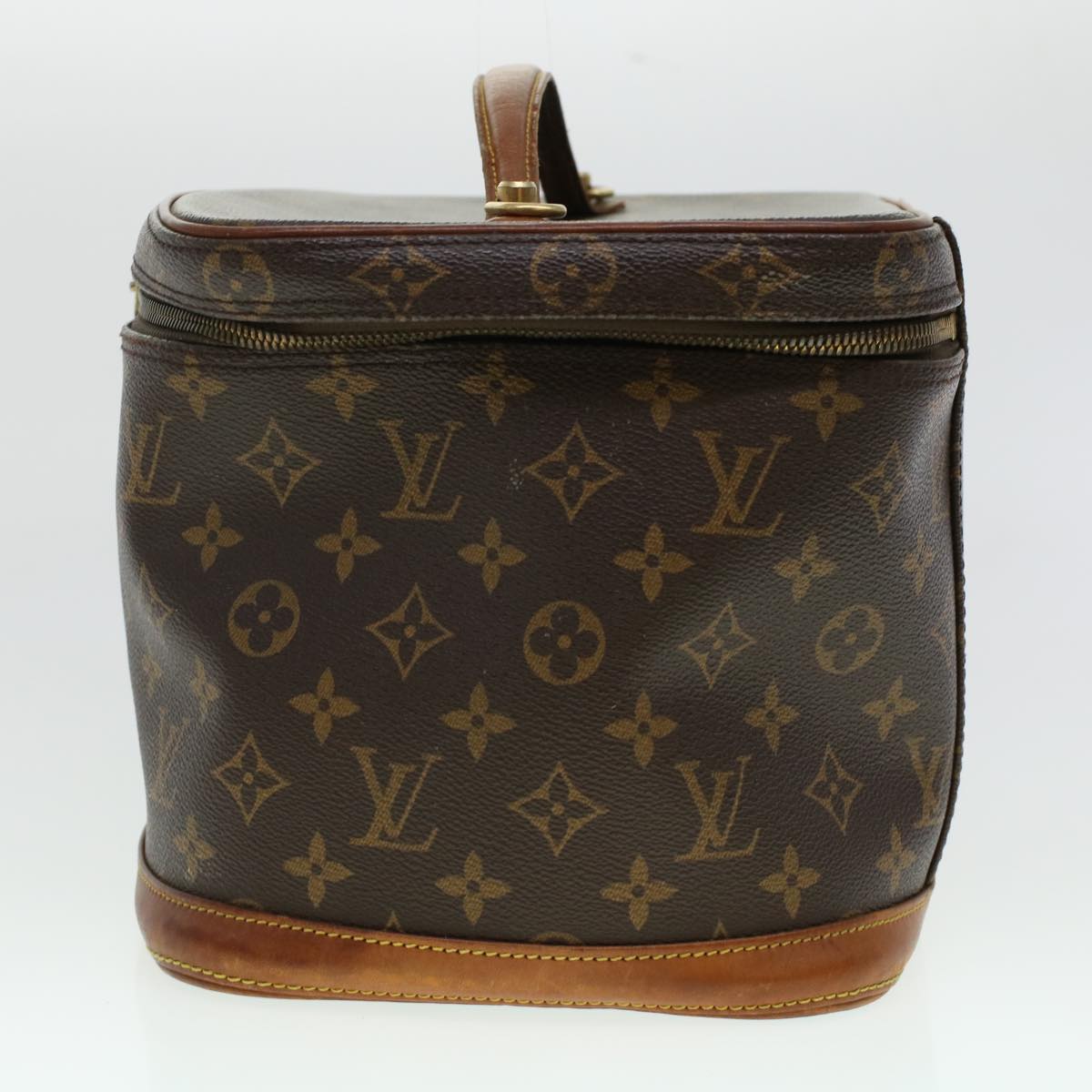 LOUIS VUITTON Monogram Nice Hand Bag 2way M47280 LV 44328