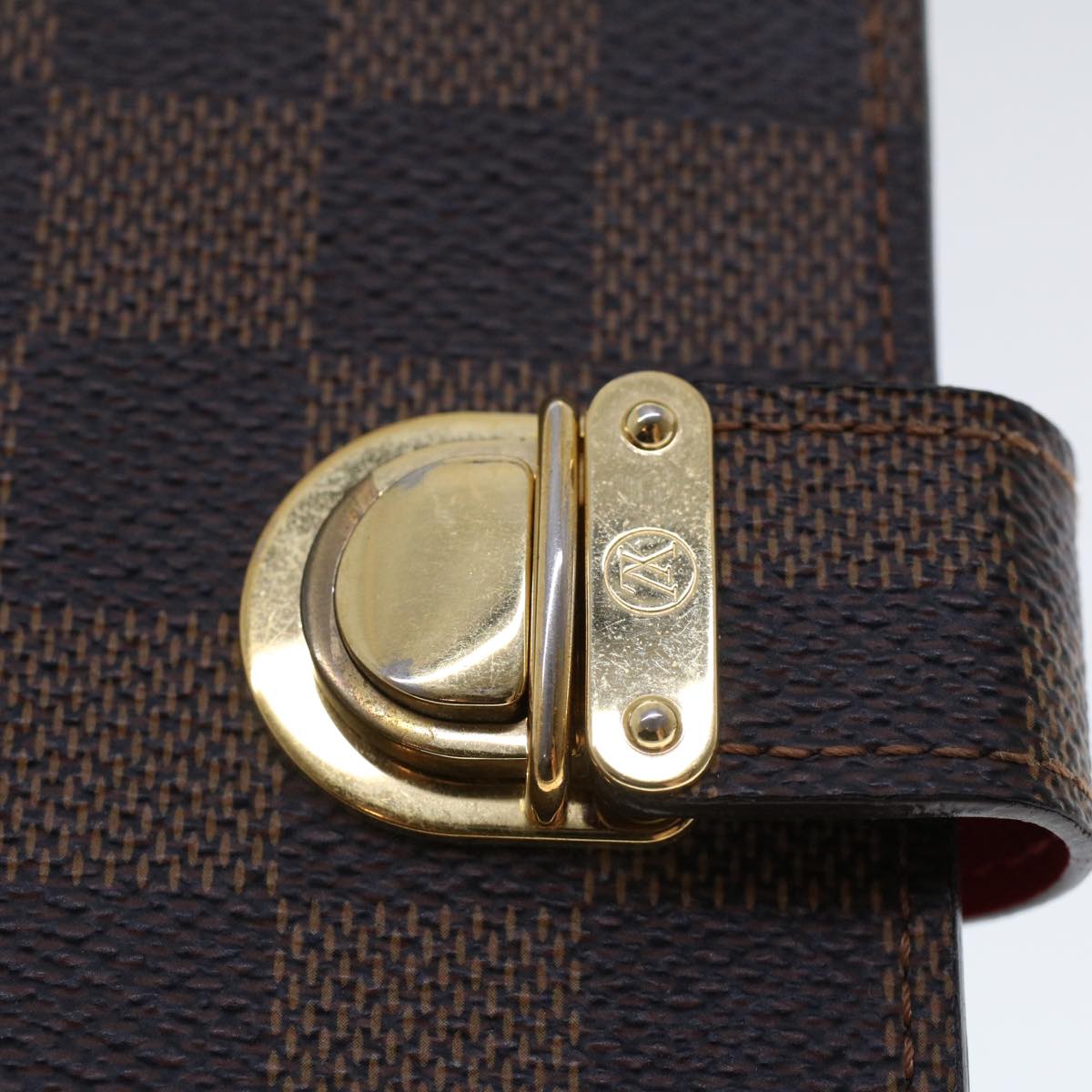 LOUIS VUITTON Damier Ebene Agenda PM Koala Day Planner Cover R21011 44350