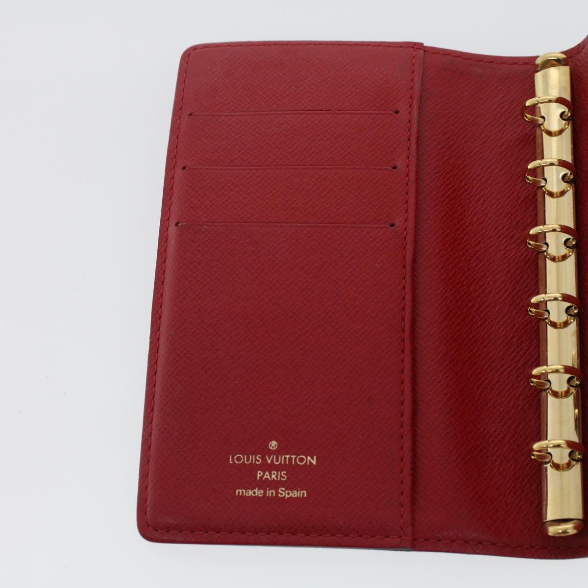 LOUIS VUITTON Damier Ebene Agenda PM Koala Day Planner Cover R21011 44350
