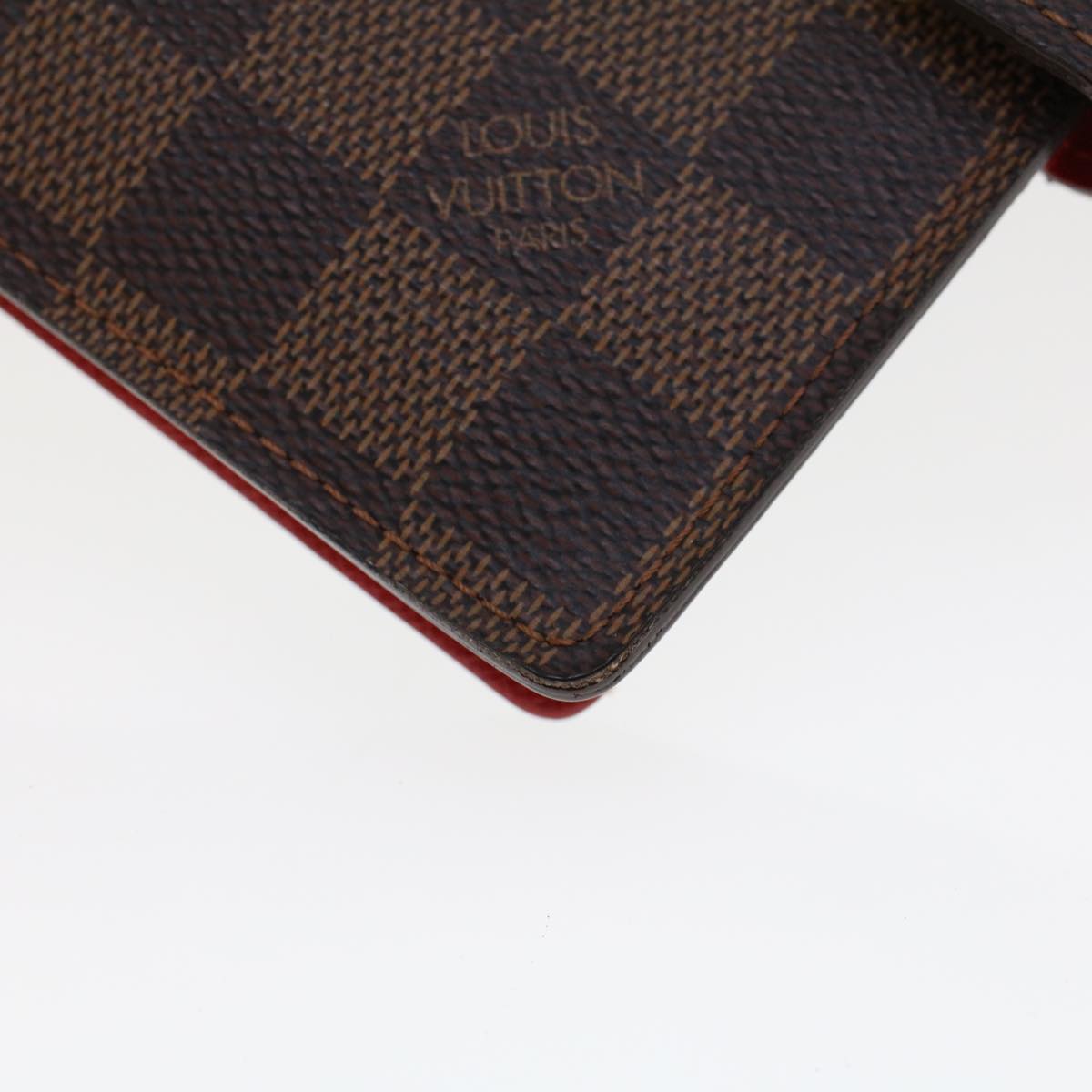 LOUIS VUITTON Damier Ebene Agenda PM Koala Day Planner Cover R21011 44350