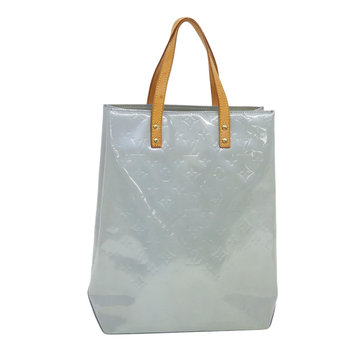 LOUIS VUITTON Monogram Vernis Reade MM Hand Bag Lavande M91226 LV 44352