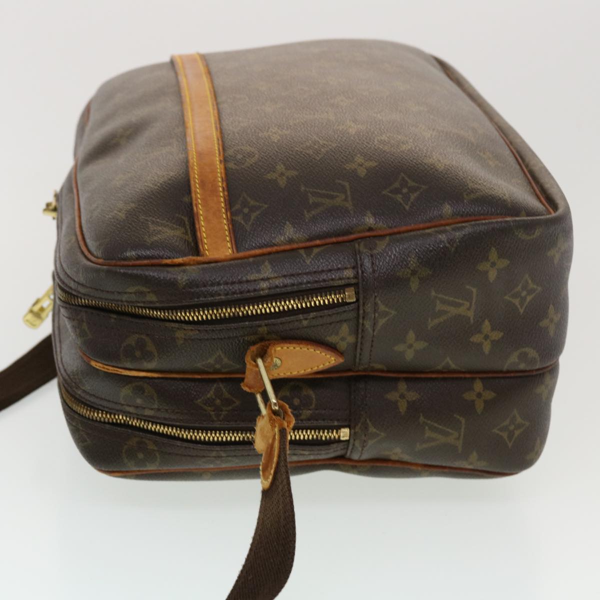 LOUIS VUITTON Monogram Reporter GM Shoulder Bag M45252 LV 44357