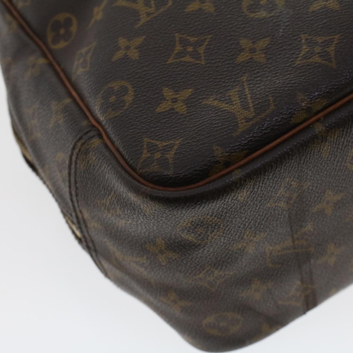 LOUIS VUITTON Monogram Deauville Hand Bag M47270 LV 44366