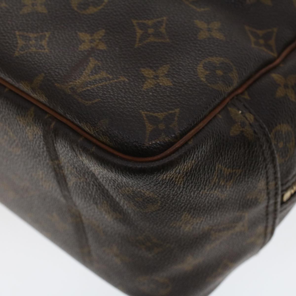 LOUIS VUITTON Monogram Deauville Hand Bag M47270 LV 44366