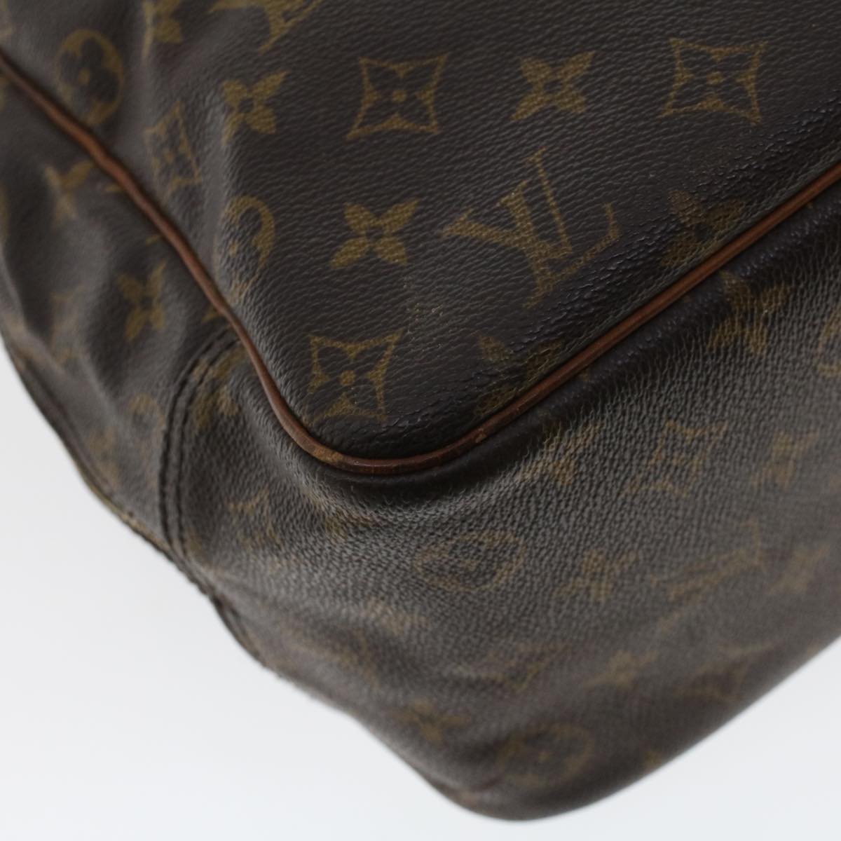 LOUIS VUITTON Monogram Deauville Hand Bag M47270 LV 44366