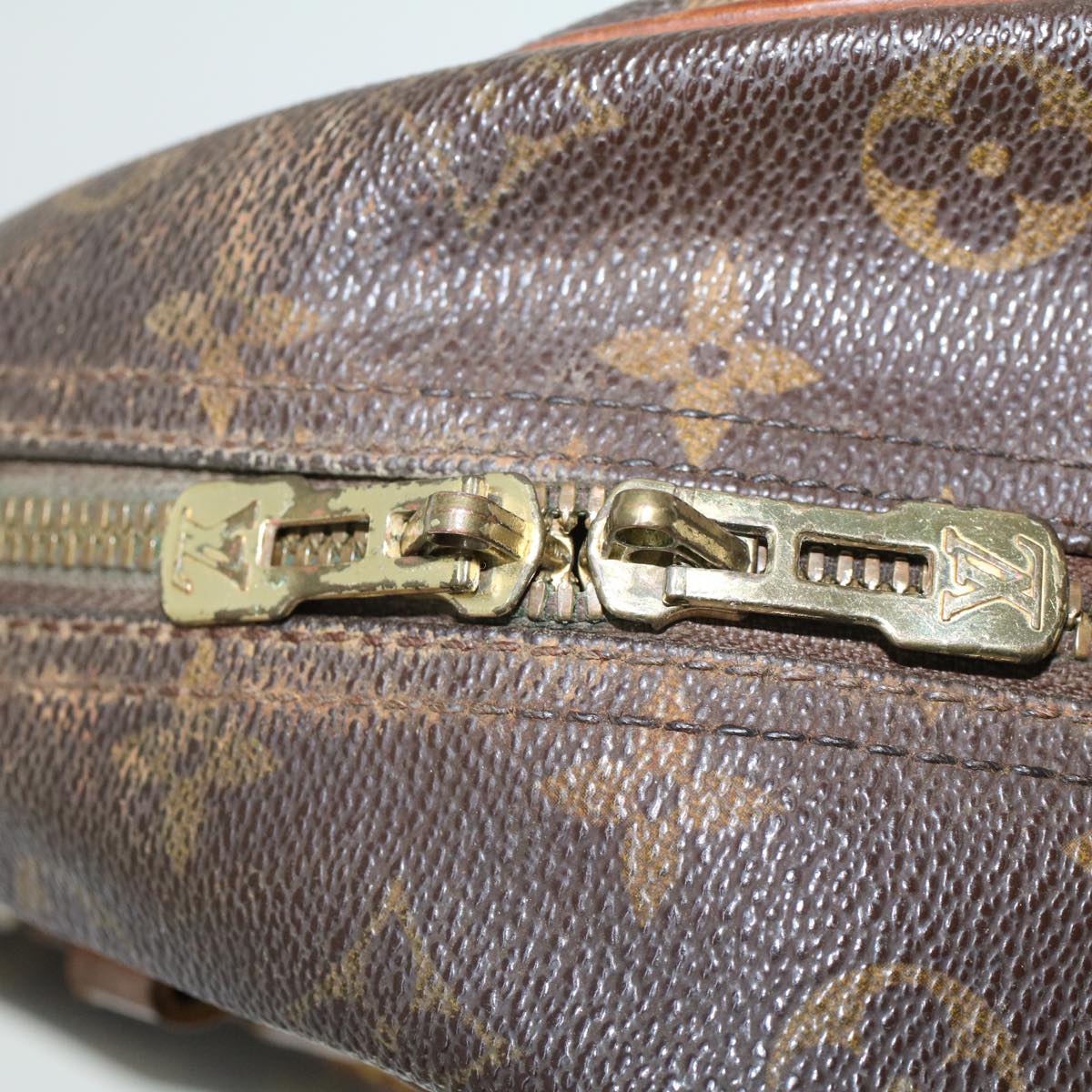 LOUIS VUITTON Monogram Deauville Hand Bag M47270 LV 44366