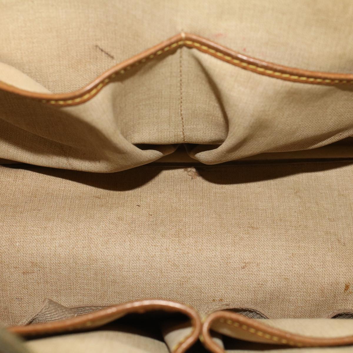 LOUIS VUITTON Monogram Deauville Hand Bag M47270 LV 44366